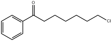 7-クロロ-1-オキソ-1-フェニルヘプタン 化学構造式