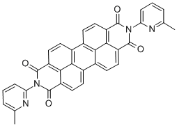 2,9-Di((6-methyl-pyrid-2-yl)-anthra2,1,9-def:6,5,10-d'e'f'diisoquinoline-1,3,8,10-tetrone Structure