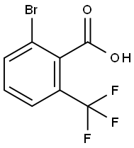 2-溴-6-三氟甲基苯甲酸,177420-64-3,结构式