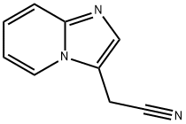 2-(咪唑并[1,2-A]吡啶-3-基)乙腈, 17744-98-8, 结构式