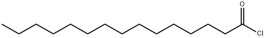 ペンタデカン酸クロリド 化学構造式