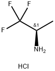 (R)-2-AMINO-1,1,1-TRIFLUOROPROPANE HYDROCHLORIDE Struktur