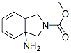 2H-Isoindole-2-carboxylicacid,3a-amino-1,3,3a,7a-tetrahydro-,methylester|