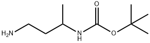 (3-AMINO-1-METHYL-PROPYL)-CARBAMIC ACID TERT-BUTYL ESTER Structure