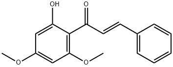 4',6'-DIMETHOXY-2'-HYDROXYCHALCONE Struktur