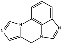 7H-Diimidazo[1,5-a:1,5,4-de]quinoxaline(9CI) Struktur