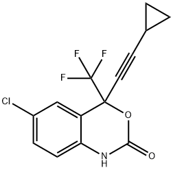 Rac-Efavirenz Structure