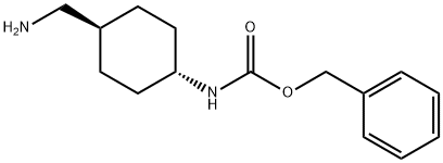 BENZYL TRANS-4-AMINOMETHYLCYCLOHEXYLCARBAMATE,177582-74-0,结构式
