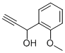 1-(2-METHOXY-PHENYL)-PROP-2-YN-1-OL 化学構造式