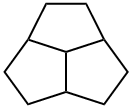 Decahydrocyclopenta[cd]pentalene Struktur