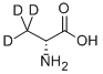 D-丙氨酸-3,3,3-D3, 177614-69-6, 结构式