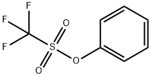 Phenyl trifluoromethanesulfonate Struktur