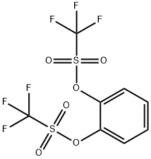 カテコールビス(トリフルオロメタンスルホナート) 化学構造式