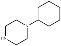 1-环己基哌嗪 结构式