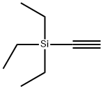 トリエチルシリルアセチレン 化学構造式