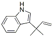 3-(dimethylallyl)indole Structure