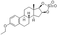 3-METHOXYMETHYL-16ALPHA,17BETA-EPIESTRIOL-O-CYCLIC SULFONE Structure