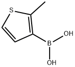 (2-Methylthiophen-3-yl)boronic acid Struktur