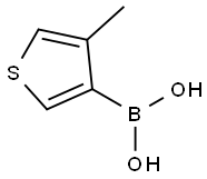 4-甲基-3-噻吩硼酸,177735-11-4,结构式