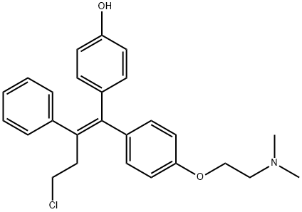 (E)-4-Hydroxy ToreMifene,177748-22-0,结构式