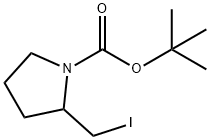 2-(碘甲基)-1-吡咯烷甲酸叔丁酯, 177750-73-1, 结构式