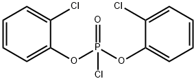 BIS(2-CHLOROPHENYL) PHOSPHOROCHLORIDATE Struktur