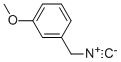 3-メトキシベンジルイソシアン化 化学構造式