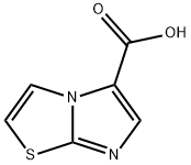 咪唑并[2,1-B]噻唑-5-甲酸, 17782-81-9, 结构式