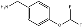 4-(ジフルオロメトキシ)ベンジルアミン 化学構造式