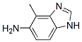 1H-Benzimidazol-5-amine, 4-methyl- (9CI) Structure