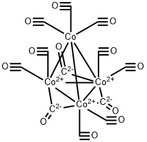 十二羰基四钴, 17786-31-1, 结构式
