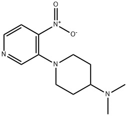 N,N-Dimethyl-1-(4-nitropyridin-3-yl)piperidin-4-amine 结构式