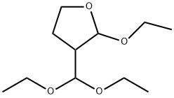 3-(二乙氧基甲基)-2-乙氧基四氢呋喃, 177940-20-4, 结构式