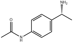 (R)-N-(4-(1-AMINOETHYL)PHENYL)ACETAMIDE Struktur