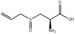 3-(allylsulphinyl)-L-alanine  Structure