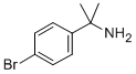 2-(4-ブロモフェニル)プロパン-2-アミン 化学構造式