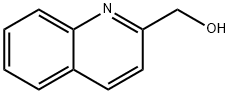 2-喹啉基甲醇, 1780-17-2, 结构式