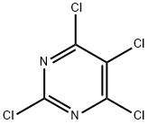 2,4,5,6-Tetrachloropyrimidine Structure