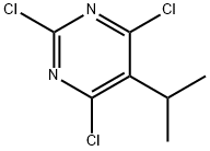 2,4,6-trichloro-5-isopropylpyriMidine Structure