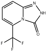 5-(Trifluoromethyl)-[1,2,4]triazolo-[4,3-a]pyridin-3(2H)-one Structure