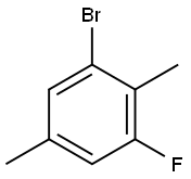 1-溴-3-氟-2,5-二甲苯, 1780924-57-3, 结构式
