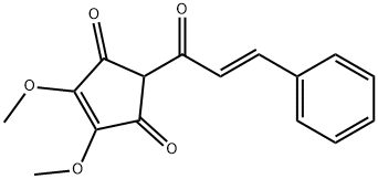 乌药环戊烯二酮, 1782-79-2, 结构式