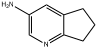 6,7-二氢-5H-环戊并[B]吡啶-3-胺 结构式