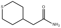2-(TETRAHYDRO-2H-THIOPYRAN-4-YL)ACETAMIDE, 178243-07-7, 结构式