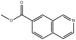 METHYL ISOQUINOLINE-7-CARBOXYLATE Structure