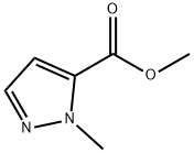 1-甲基-1H-吡唑-5-甲酸甲酯,17827-60-0,结构式