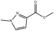 methyl 1-methyl-1H-pyrazole-3-carboxylate Struktur
