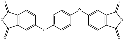 4,4′-(p-フェニレンジオキシ)二フタル酸無水物 化学構造式