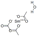 SAMARIUM ACETATE HYDRATE Struktur