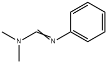 N,N-二甲基-N'-苯基甲脒 结构式